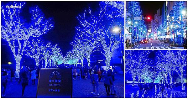 【東京點燈】2023青の洞窟SHIBUYA．東京期間限定的聖誕點燈，800公尺長的藍色燈海大道超夢幻！ - (遊)首都圈 - 壞波妞の旅行食踨