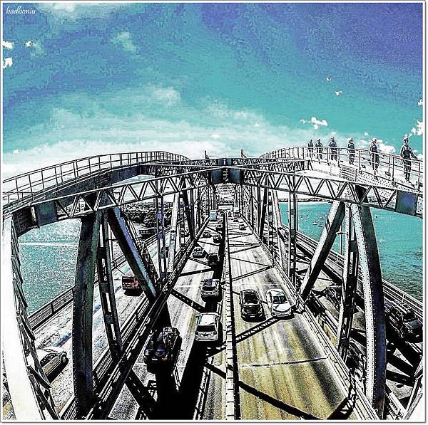 奧克蘭大橋 高空彈跳,奧克蘭大橋登頂,奧克蘭必去景點,爬奧克蘭大橋,韋文斯特 帆船 @壞波妞の旅行食踨