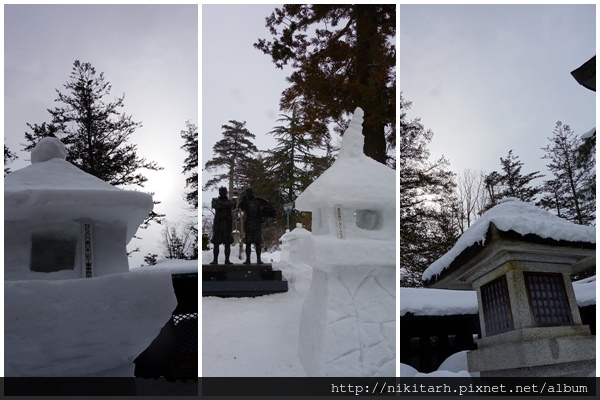 上杉神社,上杉雪灯篭まつり,雪燈籠祭 @壞波妞の旅行食踨