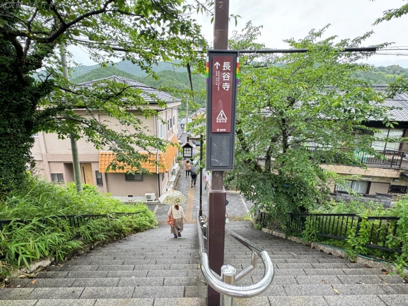 大阪看紫陽花,日本拜觀音,日本看繡球花,繡球花季節,長谷寺交通,長谷寺名物,關西賞楓,關西賞關西紫陽花 @壞波妞の旅行食踨