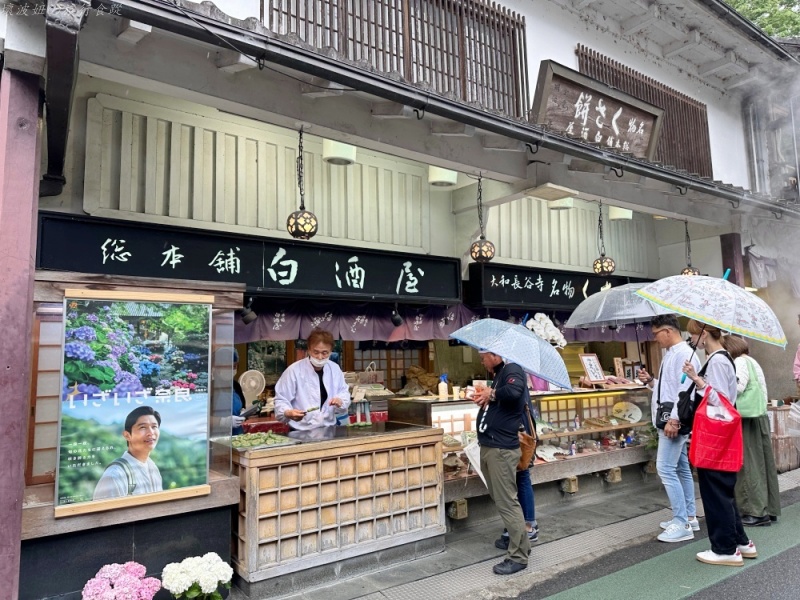 大阪看紫陽花,日本拜觀音,日本看繡球花,繡球花季節,長谷寺交通,長谷寺名物,關西賞楓,關西賞關西紫陽花 @壞波妞の旅行食踨