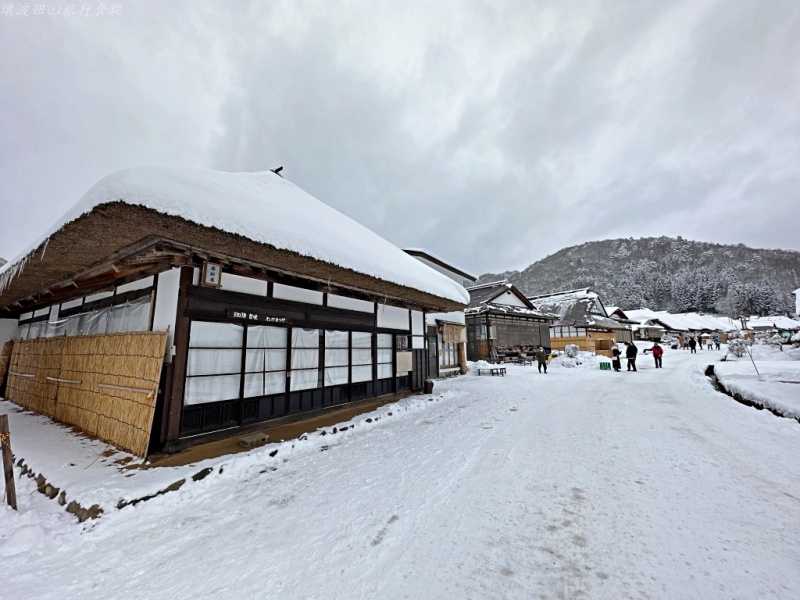 大內宿 蔥蕎麥,大內宿交通,大內宿自駕,大內宿觀景台,大內宿雪祭,大內宿點燈,福島景點 @壞波妞の旅行食踨