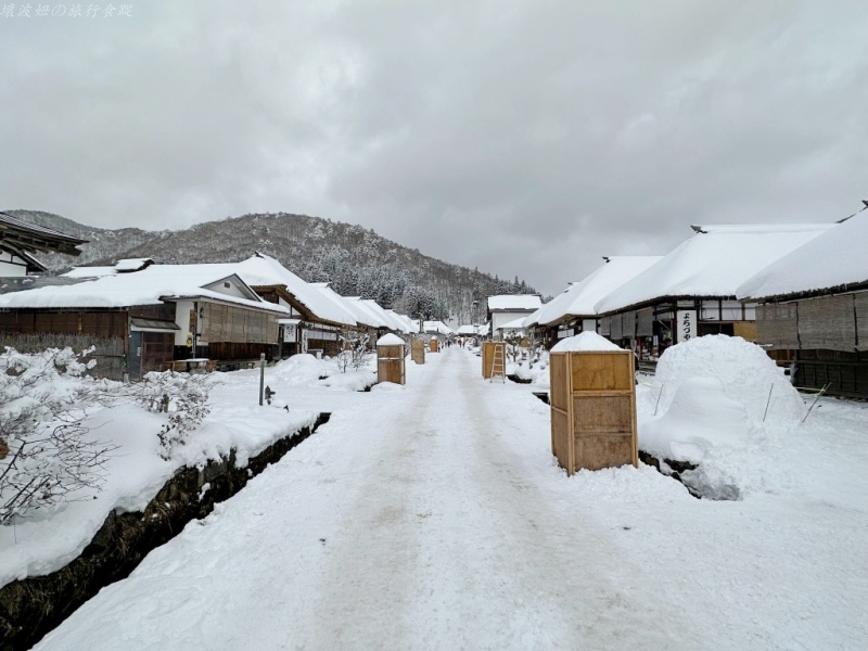 大內宿 蔥蕎麥,大內宿交通,大內宿自駕,大內宿觀景台,大內宿雪祭,大內宿點燈,福島景點 @壞波妞の旅行食踨